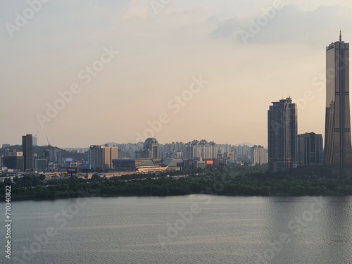 Night view in Seoul photo