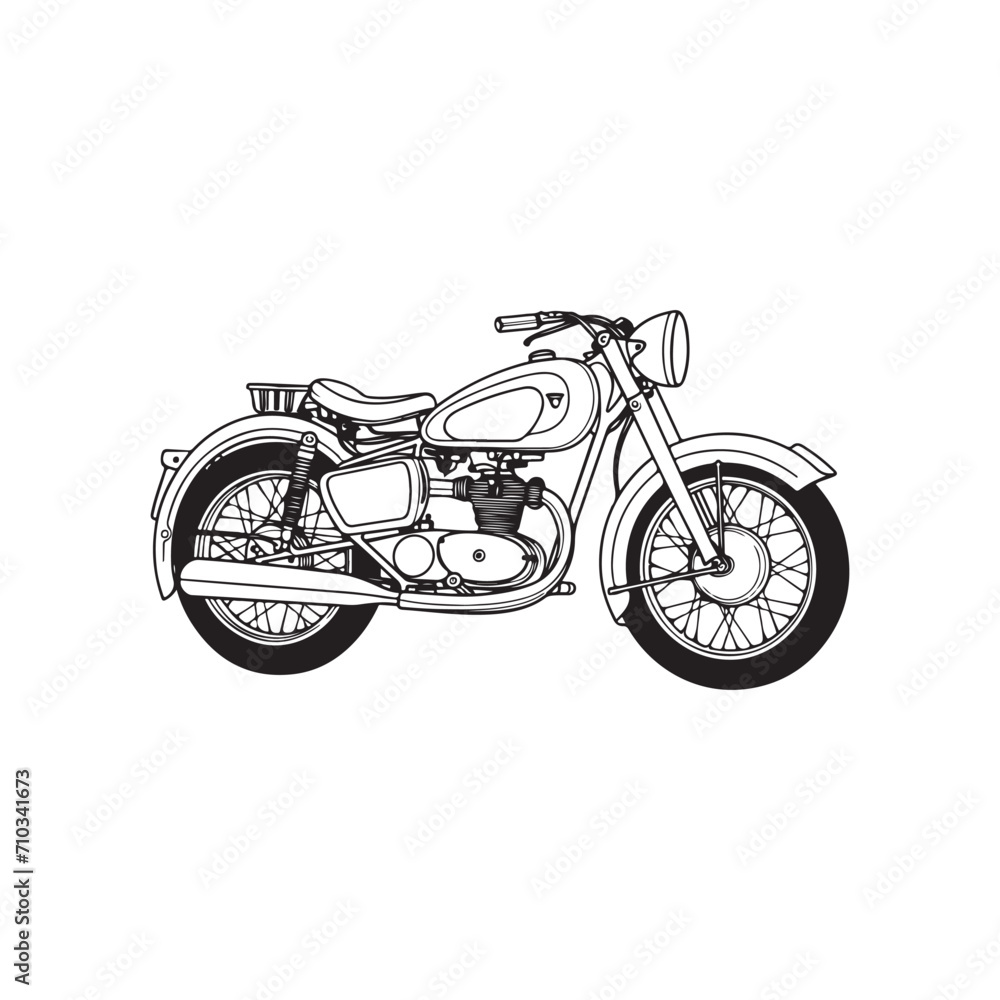 Vintage Motorcycle Images