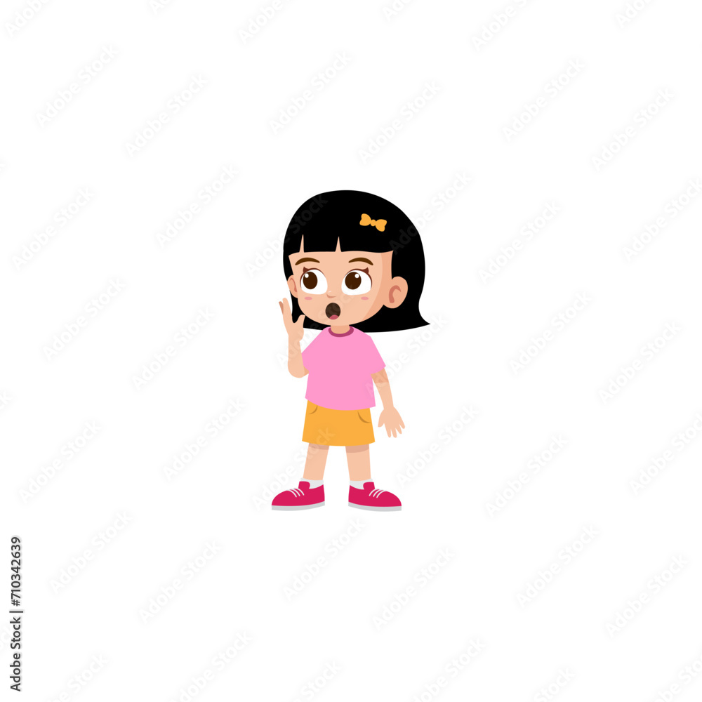 pose of a small child in a cute pink shirt cute pose of a small child in a cute pink shirt cute