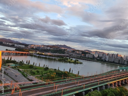 Photography Night view in Seoul