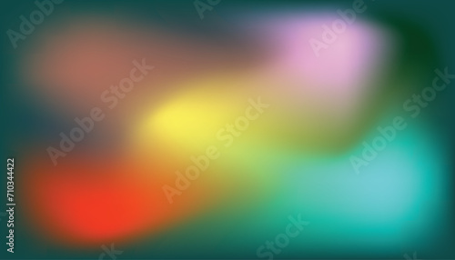 Abstract blurred gradient mesh background. Colorful smooth banner template.Trendy creative vector. Intense blank Holographic spectrum gradient for cover.