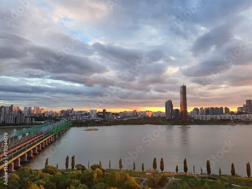 Photography Night view in Seoul