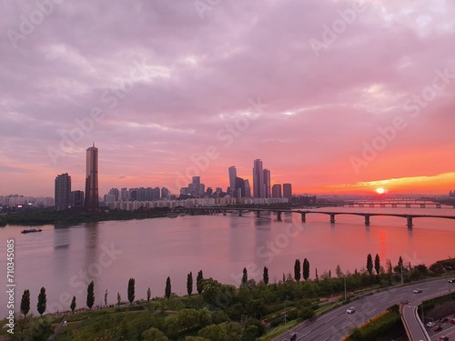 Photography Night view in Seoul