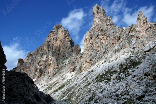 Dolomite's landscape - Col Pradat photo