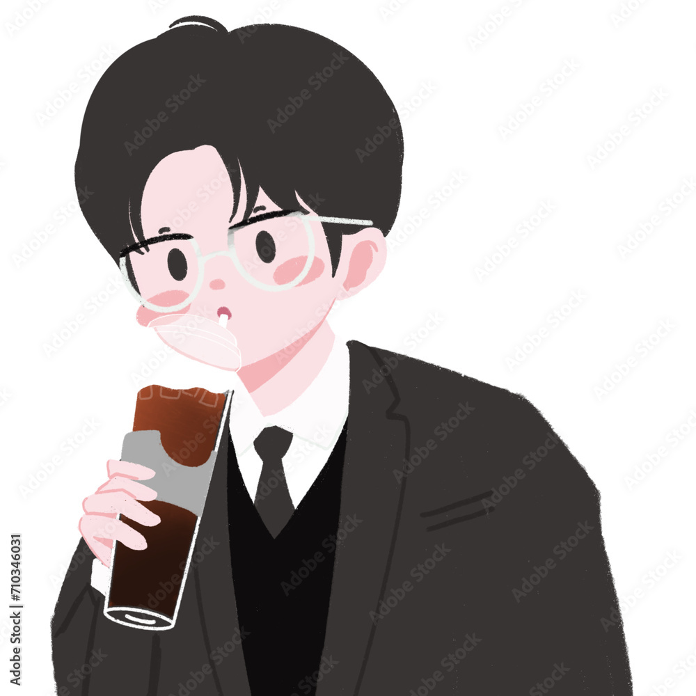 Seungkwan Americano BSS art