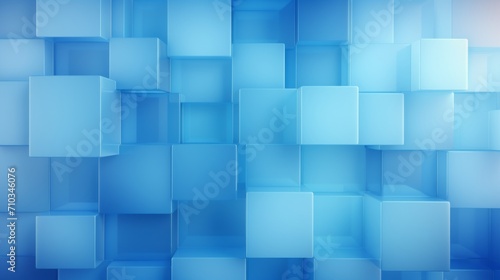 Serene blue abstraction: ideal wallpaper for background use