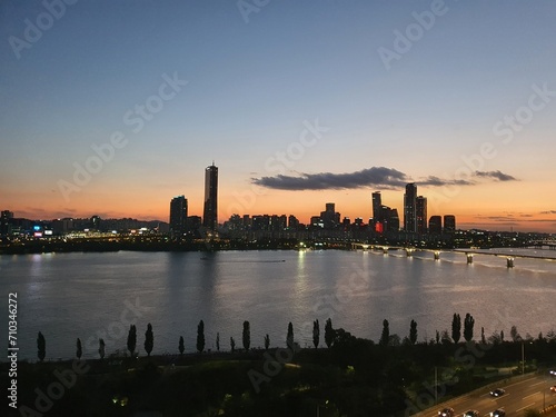 Photography Night view in Seoul