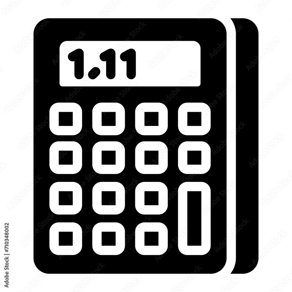 calculator Solid icon calculator Solid icon
