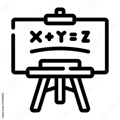 equation Line Icon