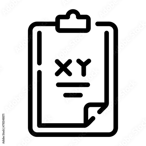 note pad Line Icon