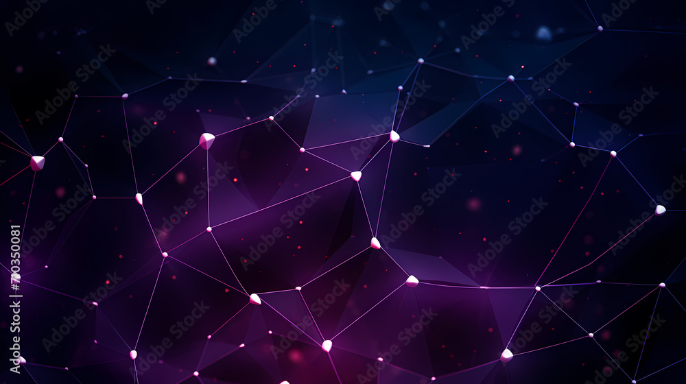 Fototapeta premium Abstract geometric lines background, technological lines background and light effects, 3D rendering