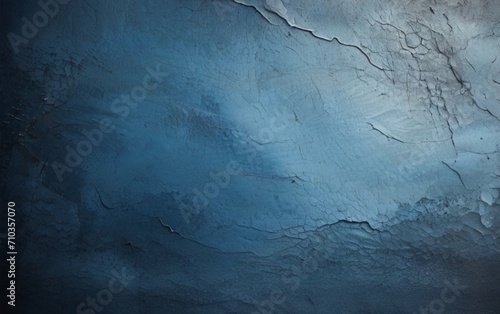 Blue abstract texture background. empty copy space for text, wall structure, grunge canvas from AI generated