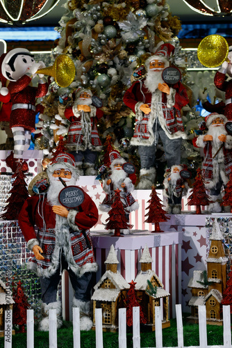 Beautiful christmas décoration. Santa Claus.