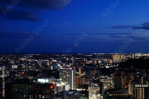 仙台市の夜景