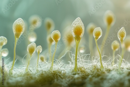 Visualization of fungal spore germination