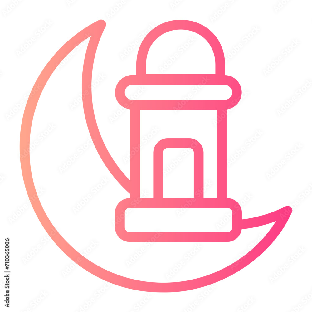 ramadan gradient icon ramadan gradient icon