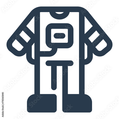 Protective Spacesuit Gear Vector Icon Illustration