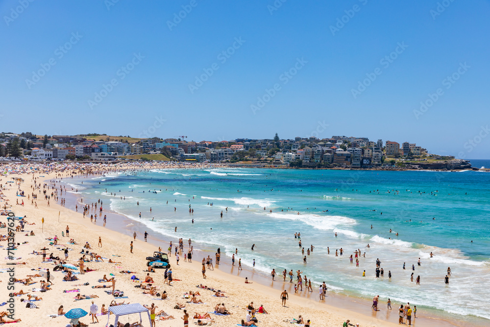 Bondi Beach Sydney Australia summers day Bondi Beach Sydney Australia summers day