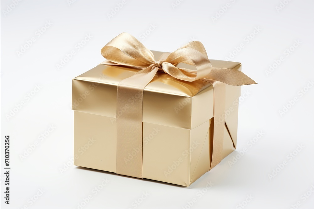 White background gift box with elegant ribbon - perfect for gifting and special occasions White background gift box with elegant ribbon - perfect for gifting and special occasions