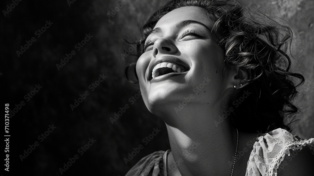 black and white portrait of a woman black and white portrait of a woman