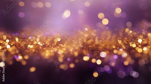 gold and purple abstract