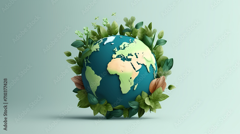 Environmental protection background, world environment day background, protect the environment