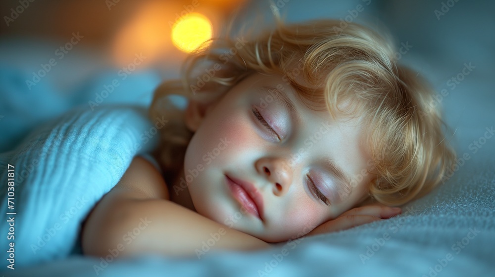 Peaceful Toddler Sleeping Soundly Peaceful Toddler Sleeping Soundly