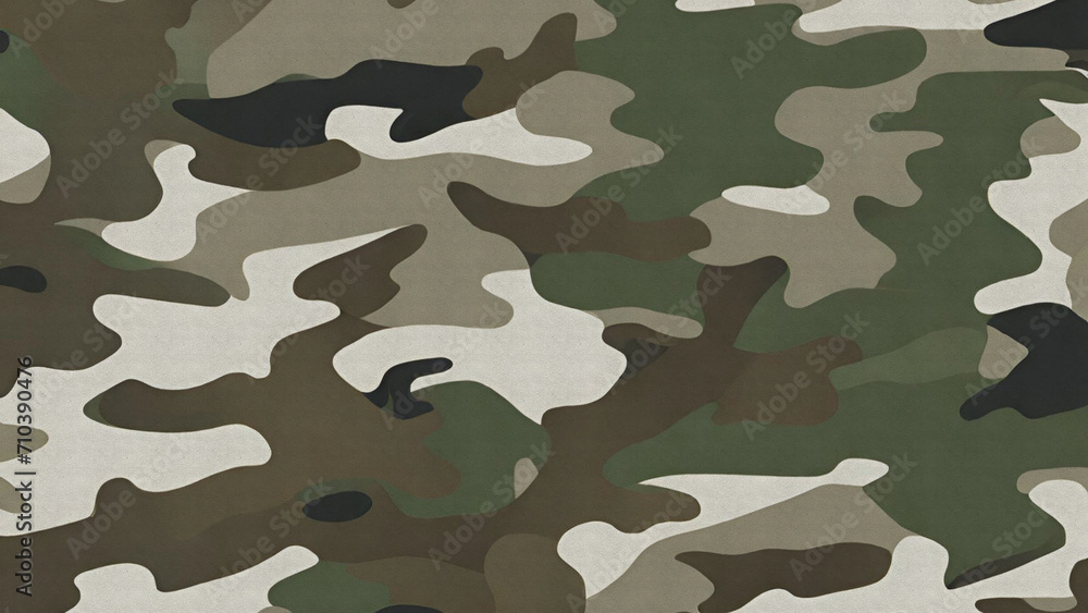 迷彩柄　camouflage　07 - obrazy, fototapety, plakaty 