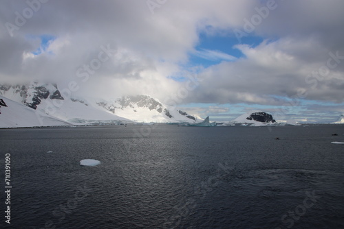 Danco Island on the Antarctic Peninsula.