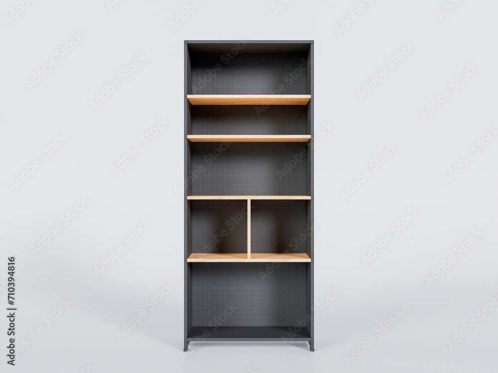 Book rack minimalist modern premium photo 3d render Book rack minimalist modern premium photo 3d render
