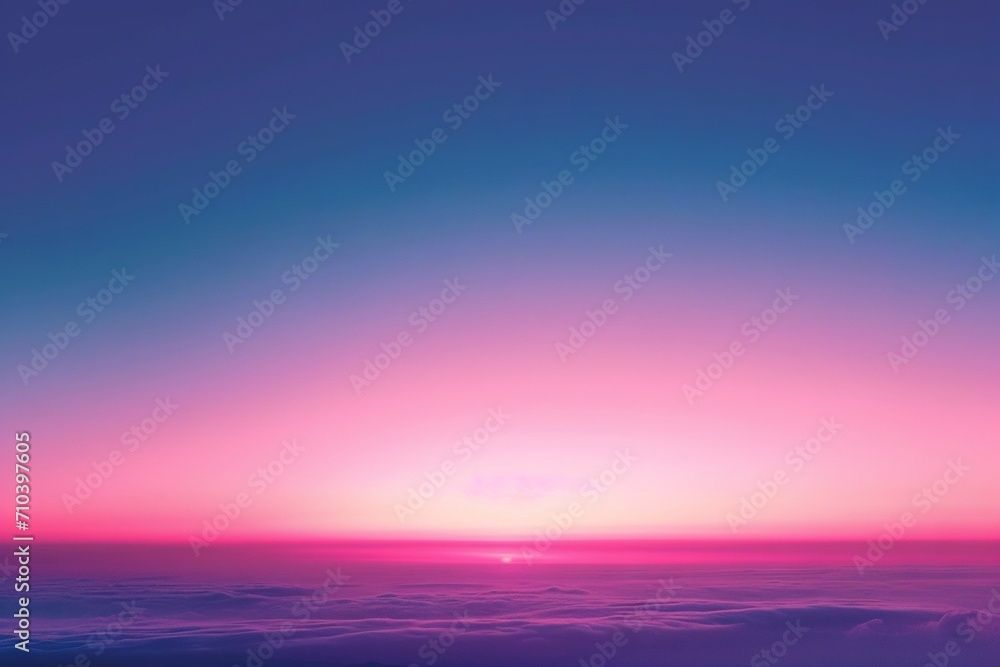 Fototapeta premium Abstract minimalist pantone inspired color future dusk ambient gradient wallpaper