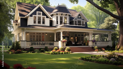Classic Comfort: Traditional American Home Designs Blending Style and Functionality photo