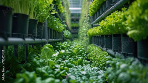 Plant Milking: High-tech aeroponic farm, extracting active ingredients from plant roots, sustainable and futuristic agriculture setup