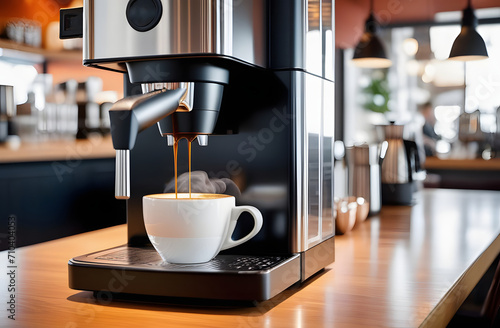 espresso coffee machine. 