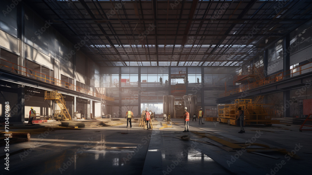 Building Tomorrow: Inside the Construction Site Building Tomorrow: Inside the Construction Site