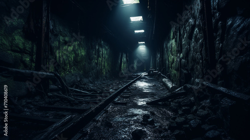 Subterranean Silence: Journeying Through the Dimness of an Old Mineral Mine