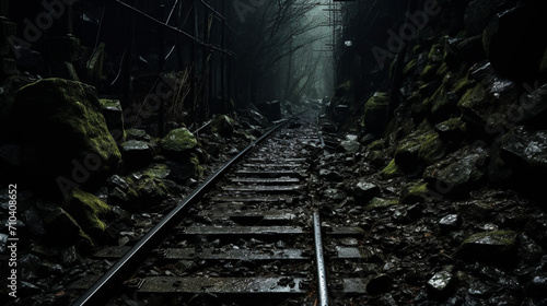 Forgotten Depths: Exploring the Eerie Abandonment of a Coal Mine