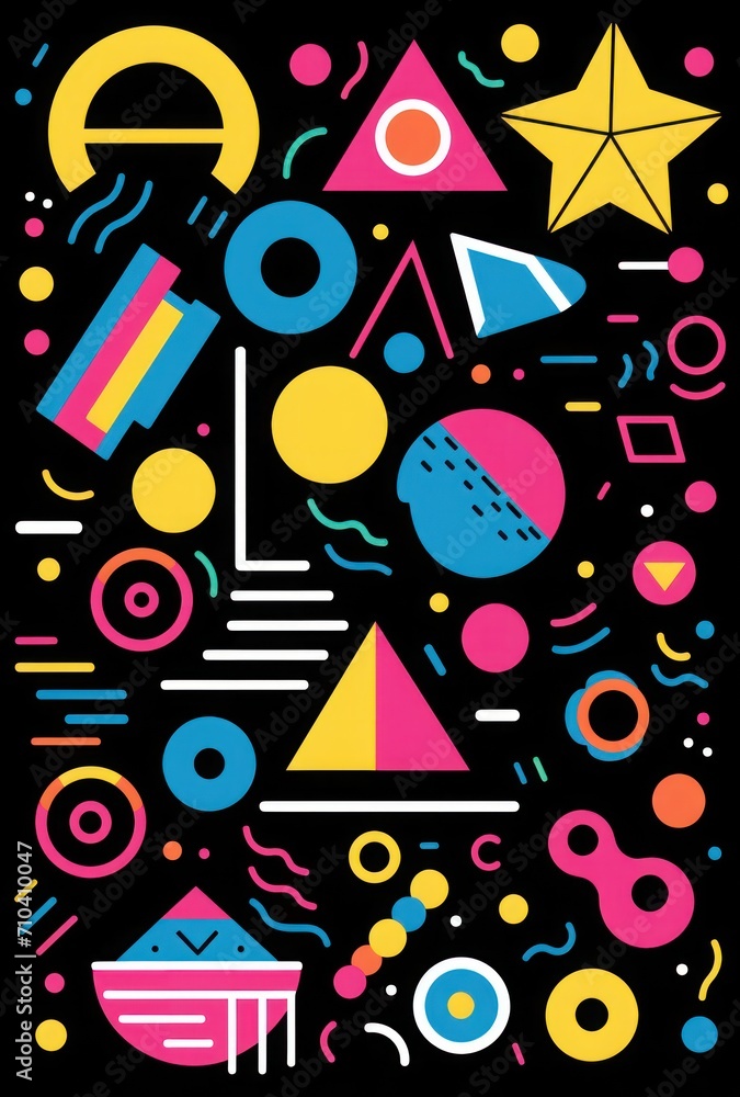 Abstract seamless pattern design. Colorful retro digital pattern. Vintage color print. Abstract seamless pattern design. Colorful retro digital pattern. Vintage color print.