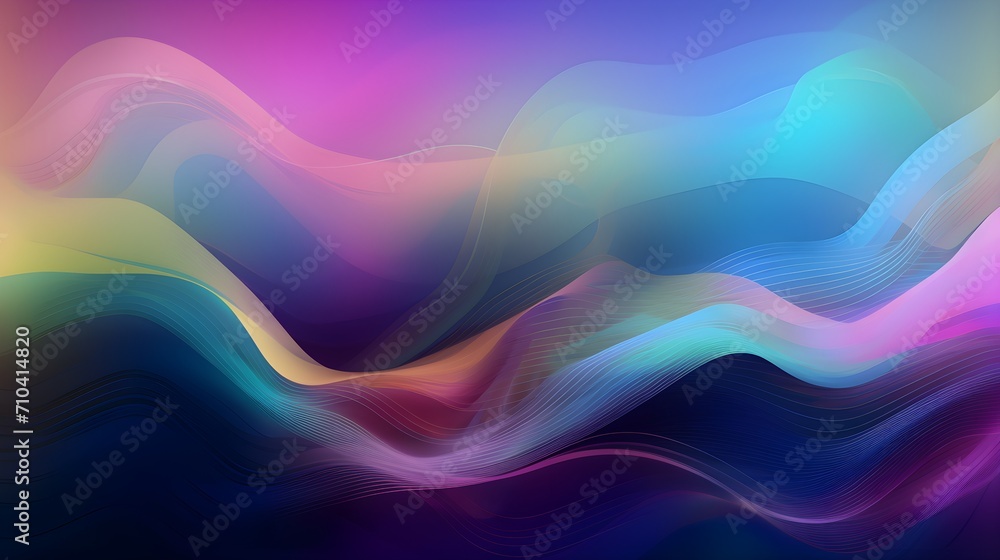 Fototapeta premium abstract colorful wave background