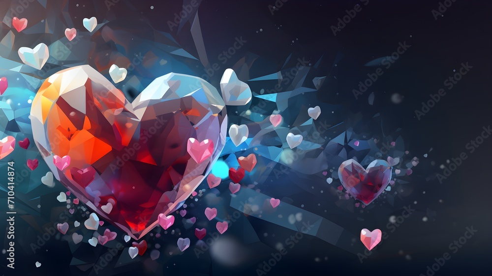 crystal heart of diamonds valentine wallpaper crystal heart of diamonds valentine wallpaper