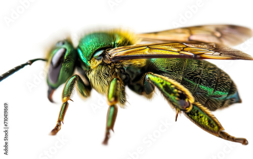 Vibrant Carpenter Bee Photo on a transparent background