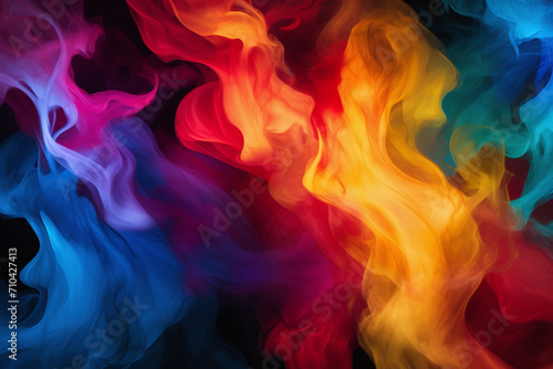 Free flame background pattern designed to be wallpaper and background. Ai generate.