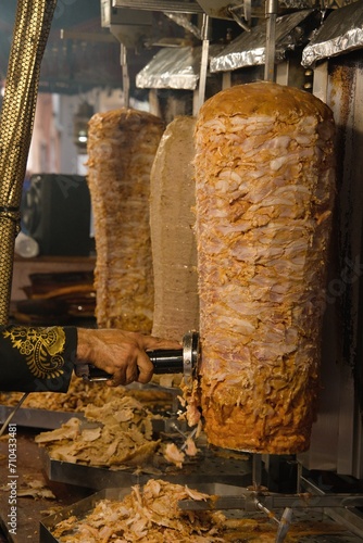 Döner Kebab. Traditional food.