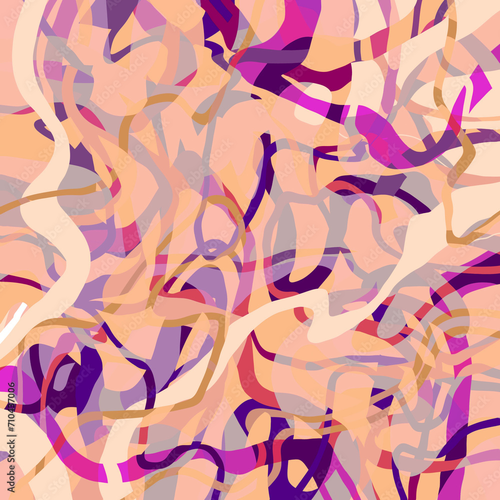 Bright multi-colored wavy stripes on a muted orange peach apricot background Abstract bright multicolored swirl marble layered texture Bright multi-colored wavy stripes on a muted orange peach apricot background Abstract bright multicolored swirl marble layered texture