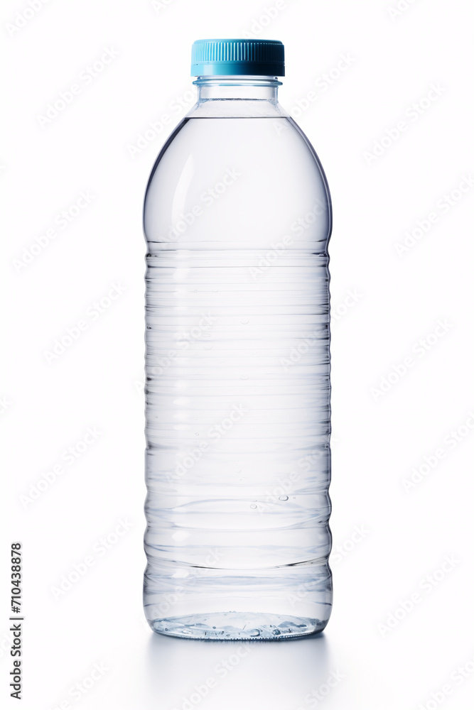 Plastic water bottle isolated on white background Plastic water bottle isolated on white background