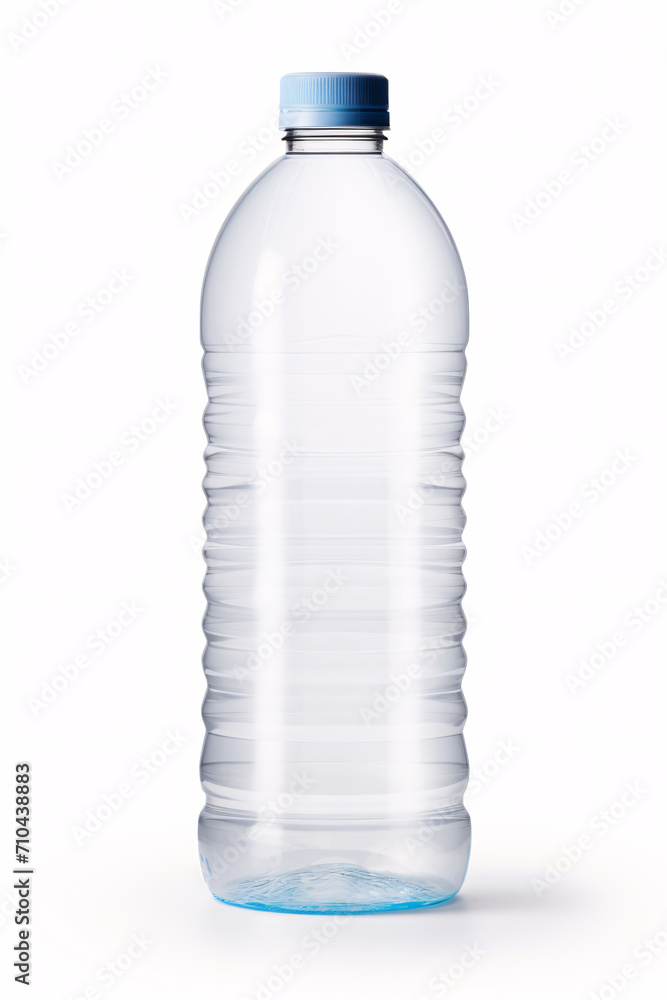 Plastic water bottle isolated on white background Plastic water bottle isolated on white background