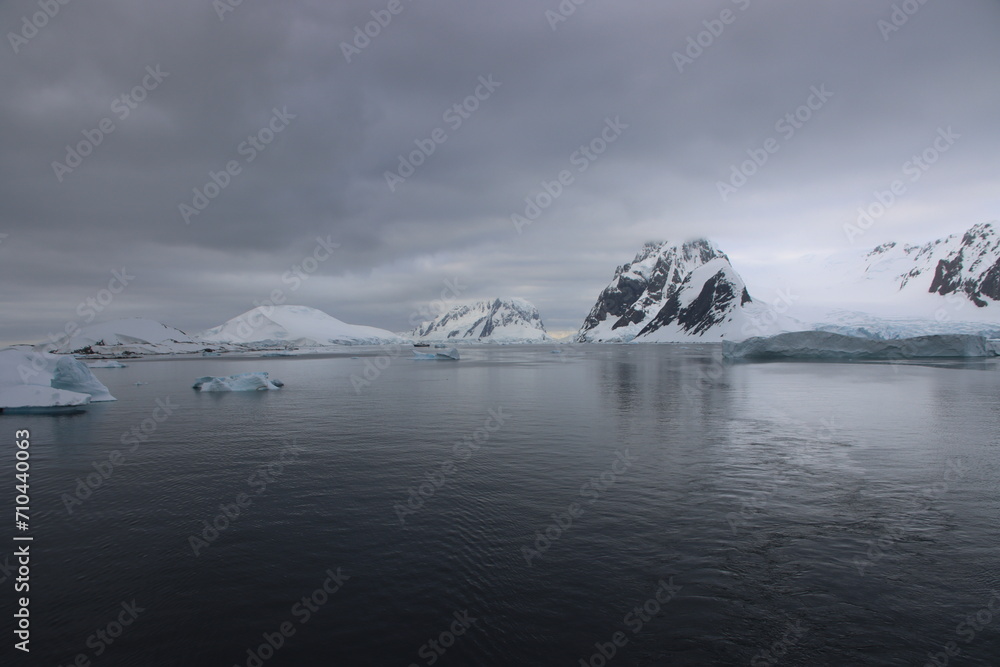 Cruising in the Lemaire Channel, Antarctic Peninsula.