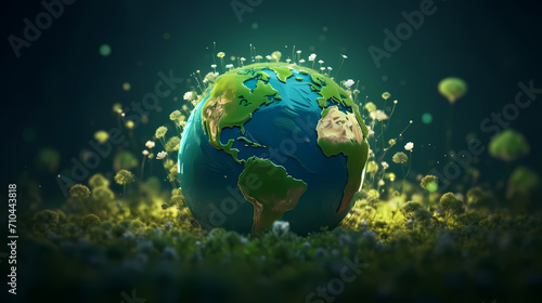 Environmental protection background, world environment day background, protect the environment © liang