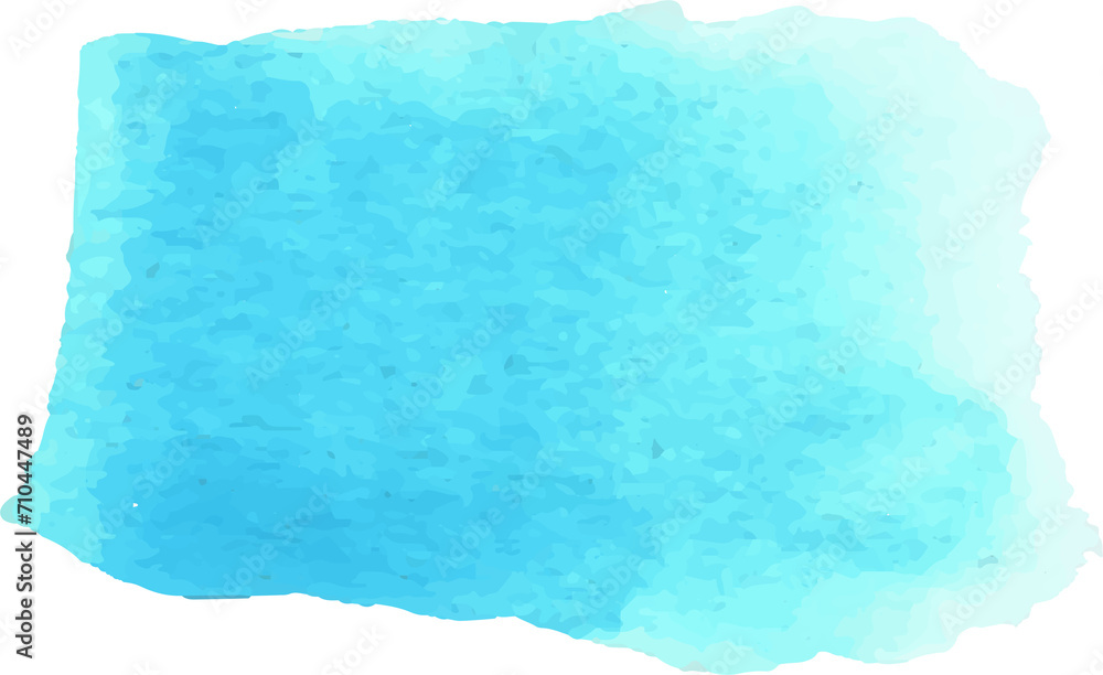 Blue brush stroke watercolor illustration on transparent background. Blue brush stroke watercolor illustration on transparent background.