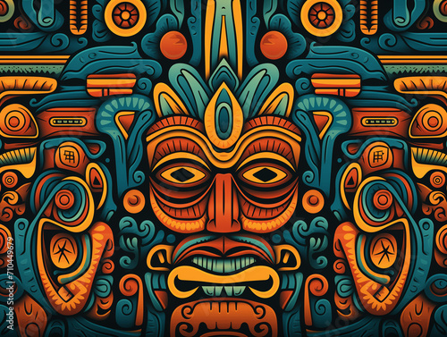 Colorful Totem illustration